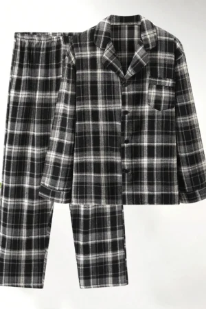 New Fashion Plus Size Men Pajama Set, Autumn/Winter